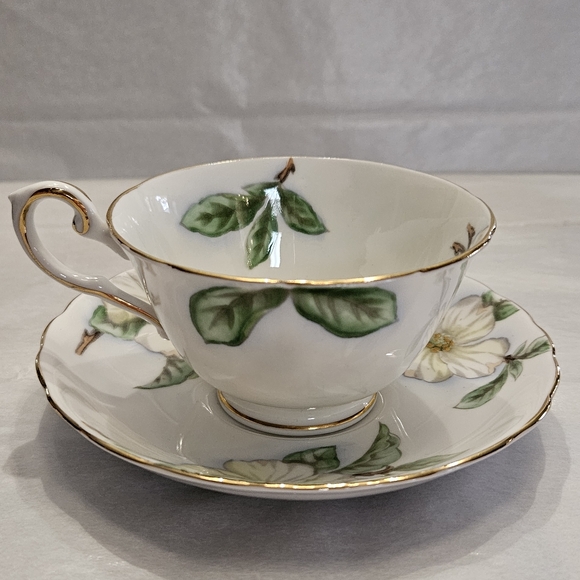 Lovely vintage "Dogwood" pattern cup and saucer by Tuscan Fine China England. - Picture 5 of 8